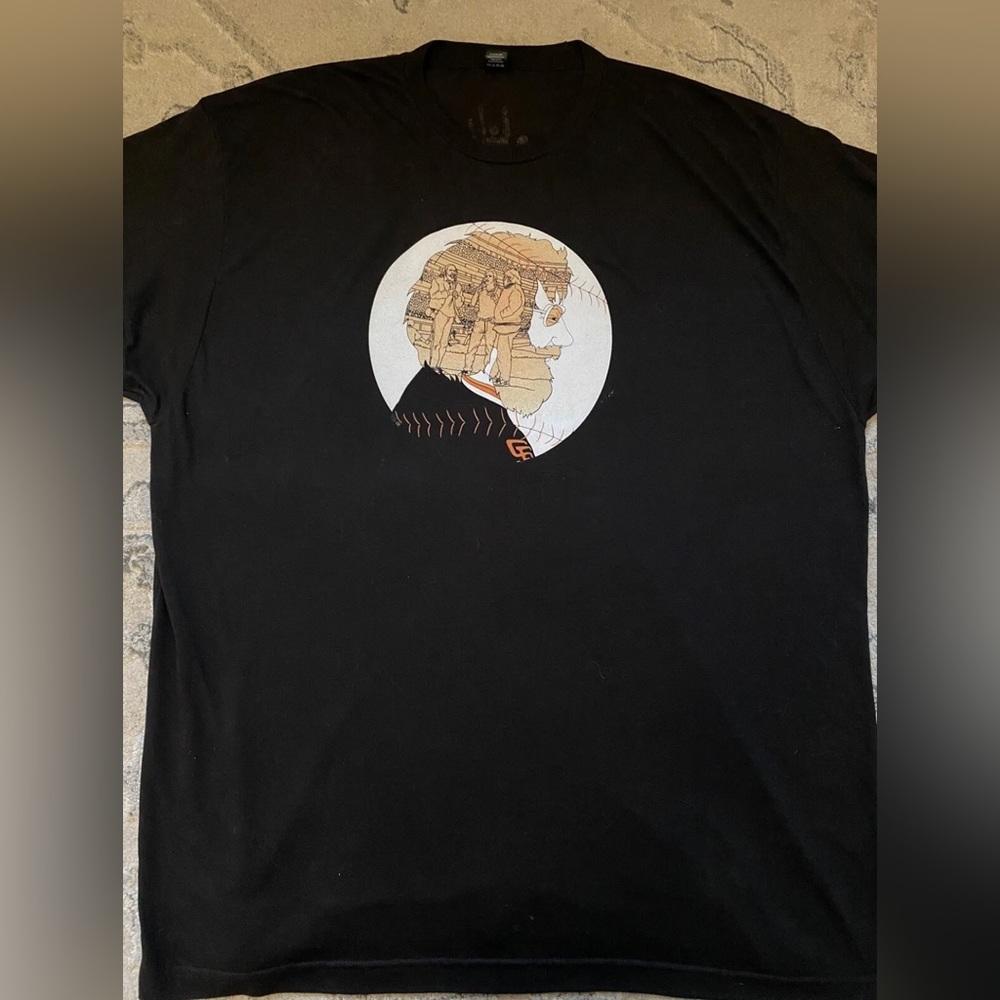 Grateful Dead Jerry Garcia sf giants t shirt